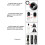 Bubble Bottle Adaptor Set Water Bottle Attachment Bottle Adapter Kit Machine Compatible Part 3