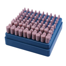 100 3 mm - und Polierwerkzeuge mit Aufnahme (pink)