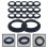 100 Lampenschirm Ring E27 Fassung Halterung Spannring 8