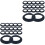 100 Lampenschirm Ring E27 Fassung Halterung Spannring 3