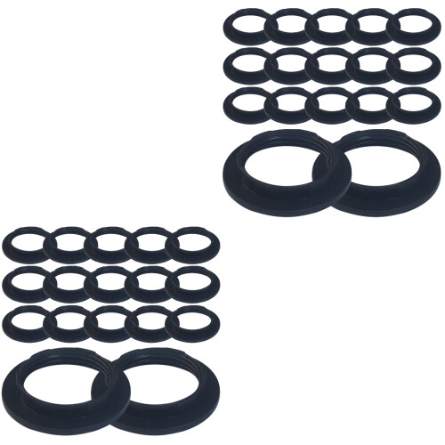 100 Lampenschirm Ring E27 Fassung Halterung Spannring 2