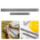 2 Zentimeter Multifunktions 32,50x2,50x0,50 Cm Silber 8