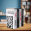 Buchhalter Hohles Design 1 Paar Modern 4