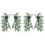 4 Pcs Artificial Hanging Plants Eucalyptus Fake Potted Wall Decor 2