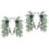 4 Pcs Artificial Hanging Plants Eucalyptus Fake Potted Wall Decor 4