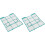 Air Conditioner Filter Accessories 2Pcs Indoor Unit Dust Screen 29X27.5 Cm Plastic Outlet Filter Central Heating Cooling 3