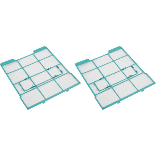 Air Conditioner Filter Accessories 2Pcs Indoor Unit Dust Screen 29X27.5 Cm Plastic Outlet Filter Central Heating Cooling 2