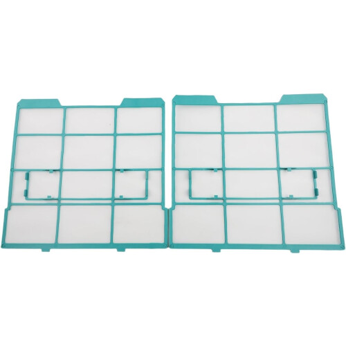 Air Conditioner Filter Accessories 2Pcs Indoor Unit Dust Screen 29X27.5 Cm Plastic Outlet Filter Central Heating Cooling 1