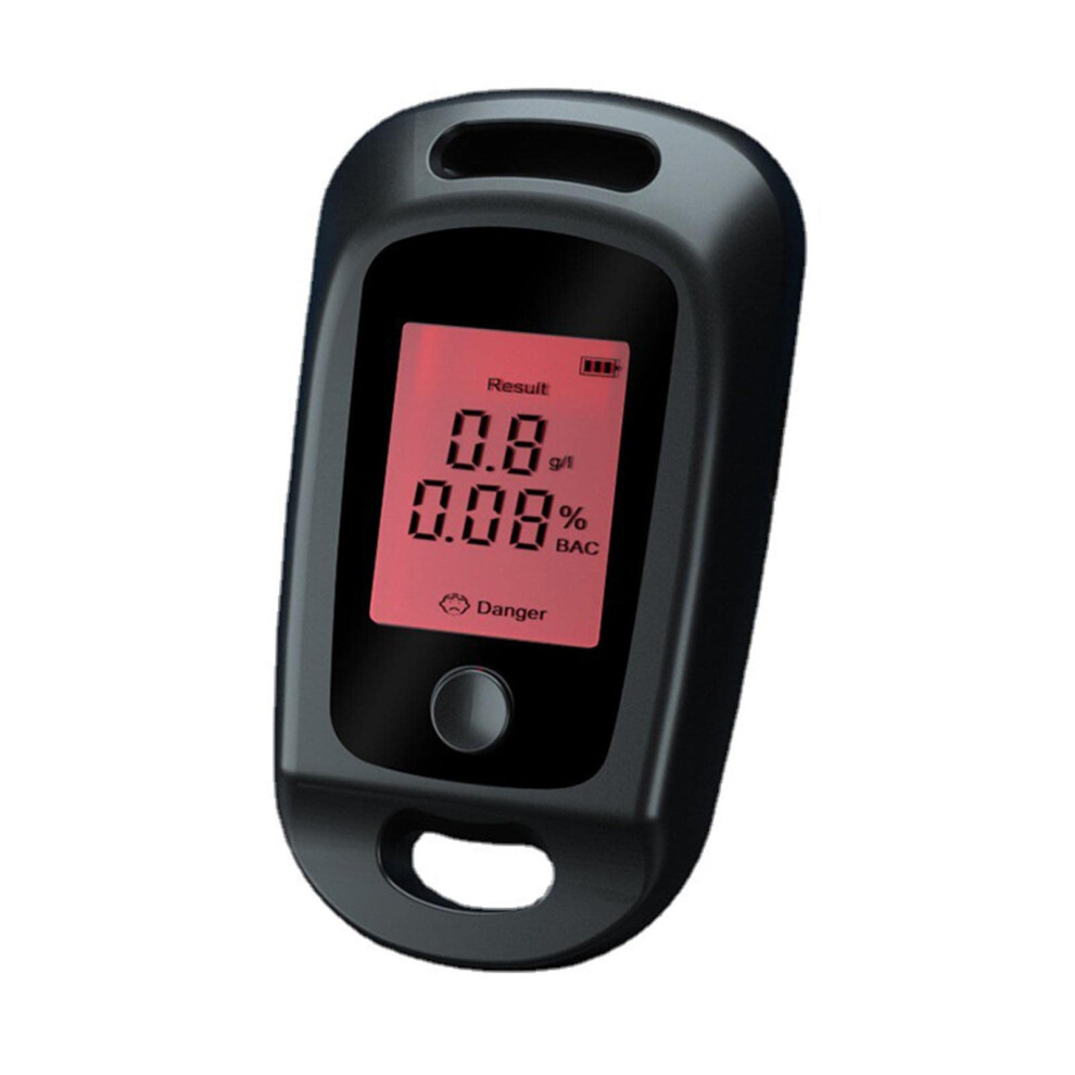 Alcohol Tester Breathalyzer Portable Digital Breath Tester With Usb Rechargeable And Digital Display Black 9393856516247