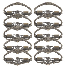 10 Schrankbeschläge Retro Griff Schubladen