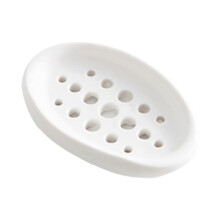 Kreative Oval Etagere Silikon Seifenhalter Für Bad
