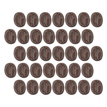 100Stk Simulation Kaffeebohnen Handyhülle Zubehör Mini Verzierungen