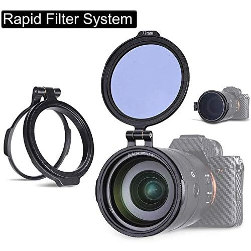 ND Quick Release Switch Bracket 77mm Lens Filter Holder For DSLR Camera Photography 1