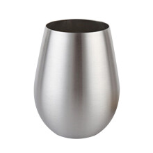 Travel Tumbler Ei Form Silber 1 Stuck