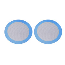 2 Silikon Backmatte Rund Hitzebeständig Antihaft 20 Cm