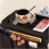 4 Pockets Storage Bag Sofa Armrest Organizer Tray Table Mat Remote Control Holder Model 335 Black 5