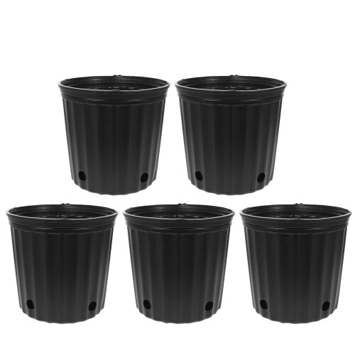 5 Kunststoff Blumentöpfe Für Garten 2