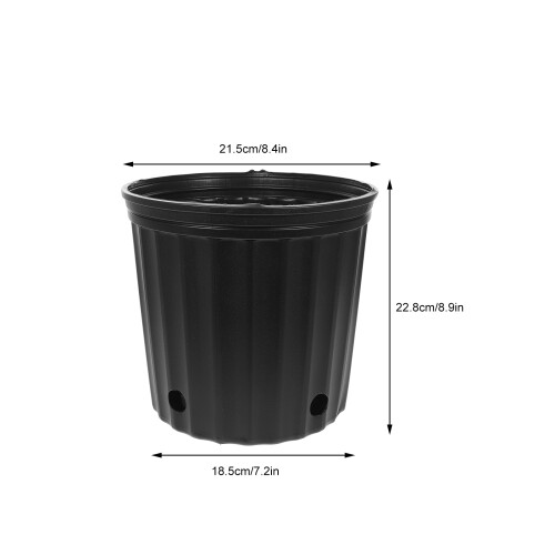 5 Kunststoff Blumentöpfe Für Garten 2 2