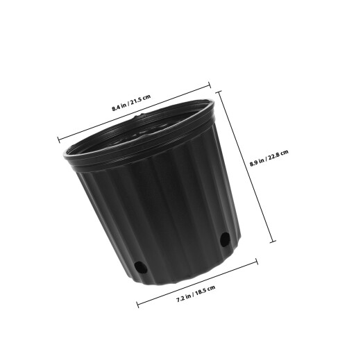5 Kunststoff Blumentöpfe Für Garten 2 1