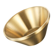 Double Layer Design Ramen Schüssel Golden 1 Set 6,3 X 6,3 X 2,7 Zoll