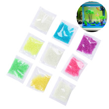 9 Packs Leuchtender Kies Für Aquarium (Gelbgrün Bis )