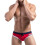 herren bikini schwimmshorts rot größe m 5