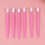 100 Pcs Plastic Nail Pusher Manicure Tools Art Pushers Dead Skin 6