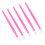 100 Pcs Plastic Nail Pusher Manicure Tools Art Pushers Dead Skin 7