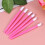 100 Pcs Plastic Nail Pusher Manicure Tools Art Pushers Dead Skin 8