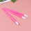 100 Pcs Plastic Nail Pusher Manicure Tools Art Pushers Dead Skin 5