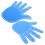 Blue Cheerleading Fingers Eva Comfortable Props For Decor 2pcs 1