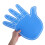 Blue Cheerleading Fingers Eva Comfortable Props For Decor 2pcs 4