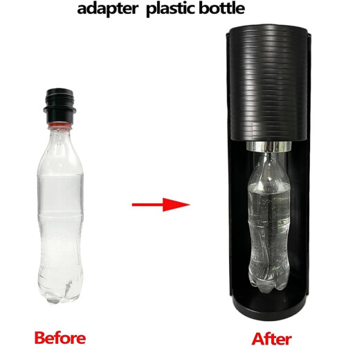 Bubble Bottle Adaptor Bottle Adapter Set White For Machine Water Bottle Attachment 1