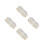 4Stk. Transparente Servierschalen Mit Goldfarbenem Gestell 7
