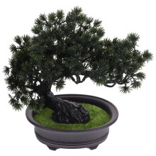 Künstliche Bonsai Grün 1 Satz