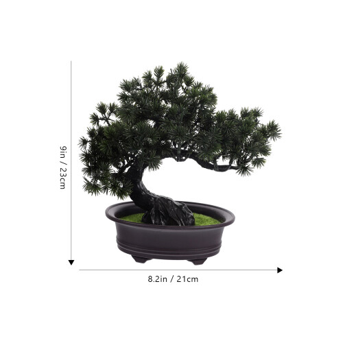 Künstliche Bonsai Grün 1 Satz 2