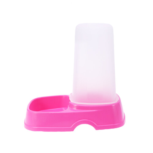 Automatic Pet Feeder Futter Spender Für Und Katzen (Rosé)