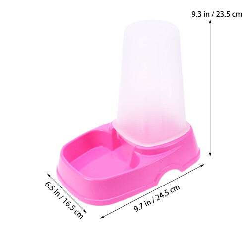 Automatic Pet Feeder Futter Spender Für Und Katzen (Rosé) 2