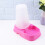 Automatic Pet Feeder Futter Spender Für Und Katzen (Rosé) 9