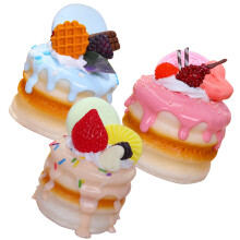 3 Unidades De Pastel Falso, Para Adorno Y Accesorio De Fotos