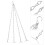 8 Pièces Suspendue Crochets Pour Pot Fleurs 4 Branches 2