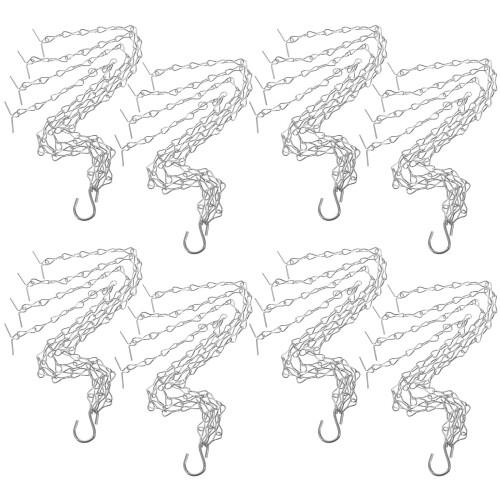 8 Pièces Suspendue Crochets Pour Pot Fleurs 4 Branches 2