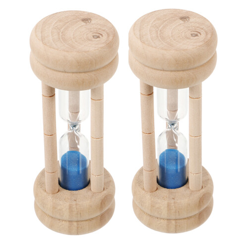 2Pcs Toothbrush Sand Timer 2 Minute For Brushing And Classroom