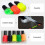 Fishing Bobber And Lure Magnifying Fluorescent Paint Set 11