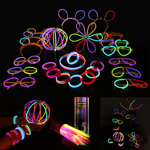 Colorido De Acessórios Fluorescentes Para Uso Festas E Eventos