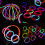 Colorido De Acessórios Fluorescentes Para Uso Festas E Eventos 5