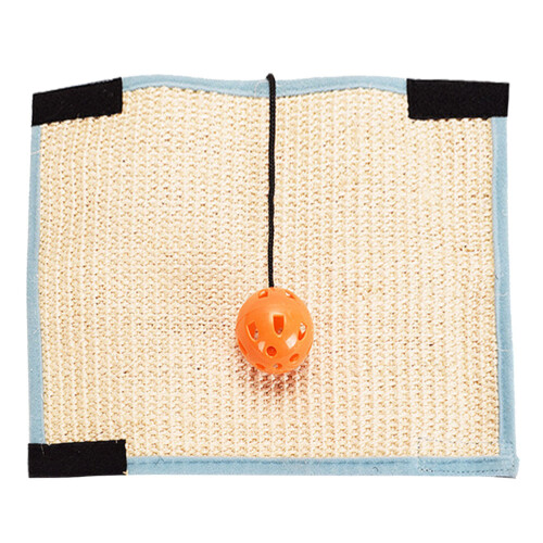 Krabkussen Sisal Sterk Antislip Met Speelbal
