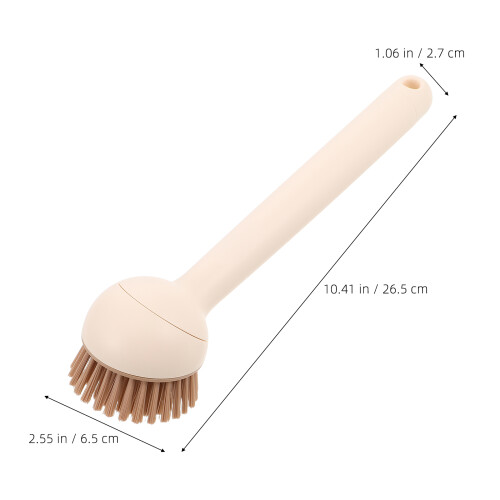Liquid Dispensing Kitchen Brush with Long Handle for Pot and Dish 2