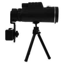 Ensemble Téléscope Monoculaire Pour Téléphone, , Noir