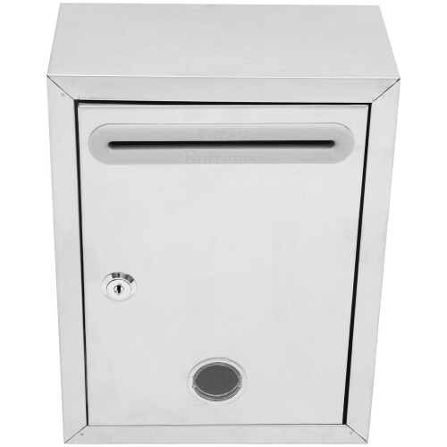 boîte aux lettres murale verrouillable rétro réutilisable pour maison